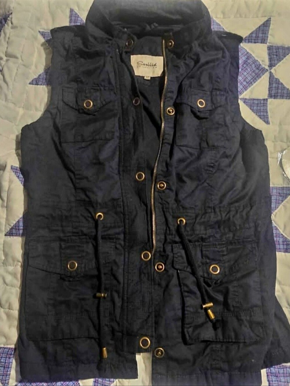 Nwt Navy Snobbish Vest